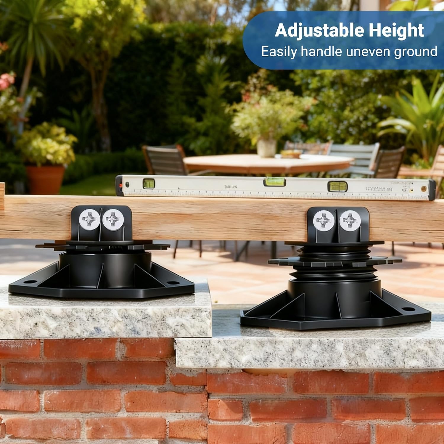 Adjustable Deck Pedestals 12 Pack (30-60mm)